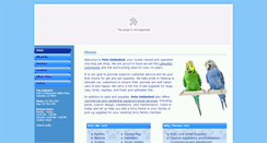 Desktop Screenshot of petsunlimited.info